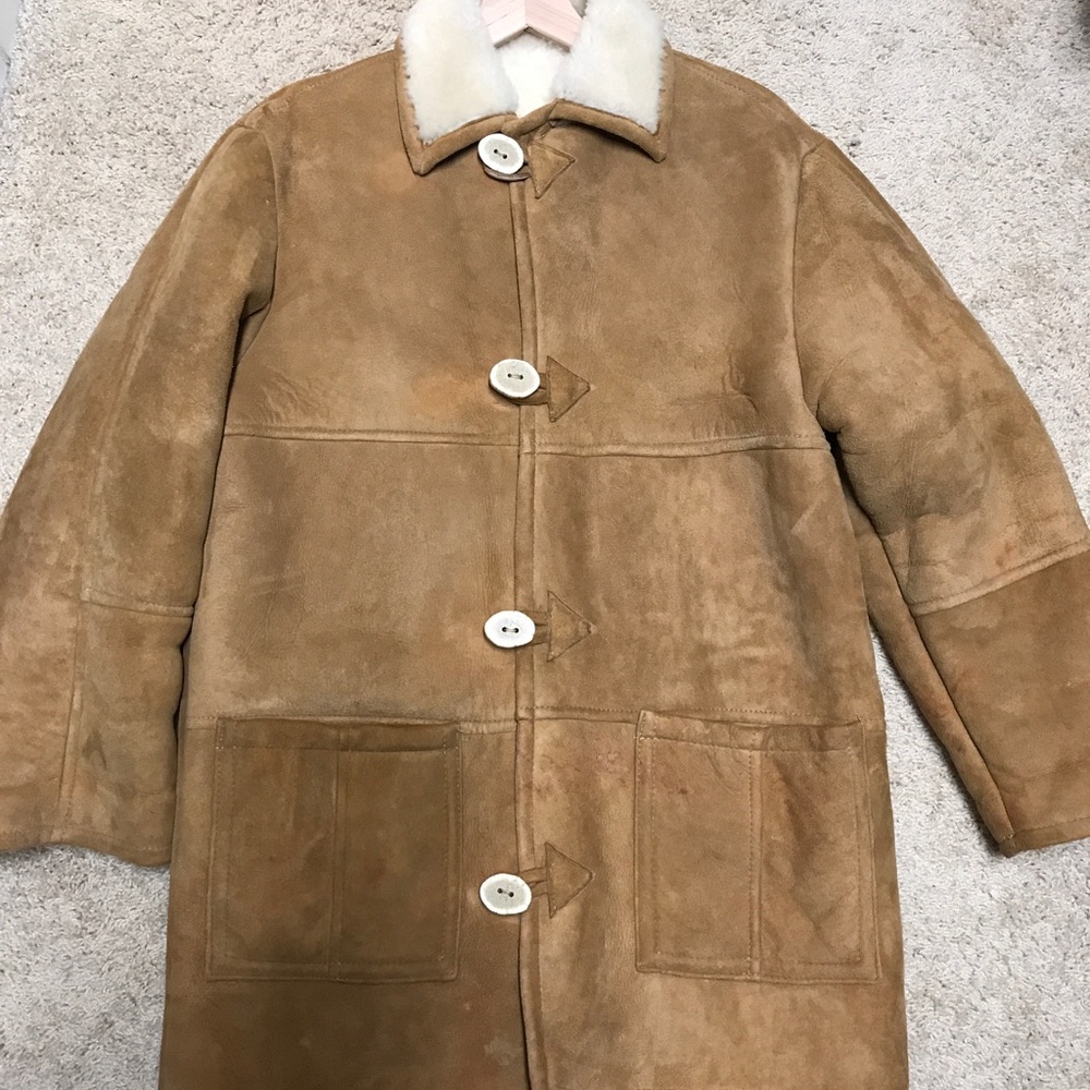 Overland Sheepskin shearling men’s coat